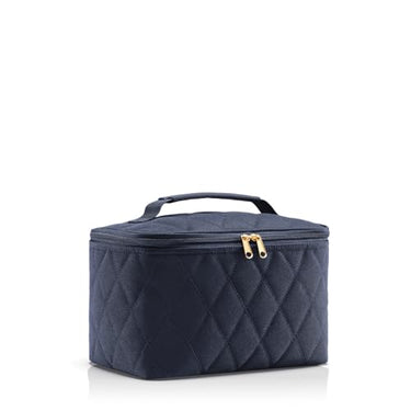 reisenthel Cosmetic case Rhombus Black - quadratischer Kulturbeutel, Gepäckorganisator, Kosmetiktasche im Sale